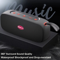 S16 IPX7 Waterproof Wireless Bluetooth Speaker 40W High-power Stereo Surround Sound Deep Bass Outdoor Portable V5.4 Soundbox