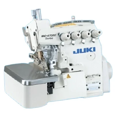 Used 6714 sewing machine 4-thread overlock sewing machine high speed safety