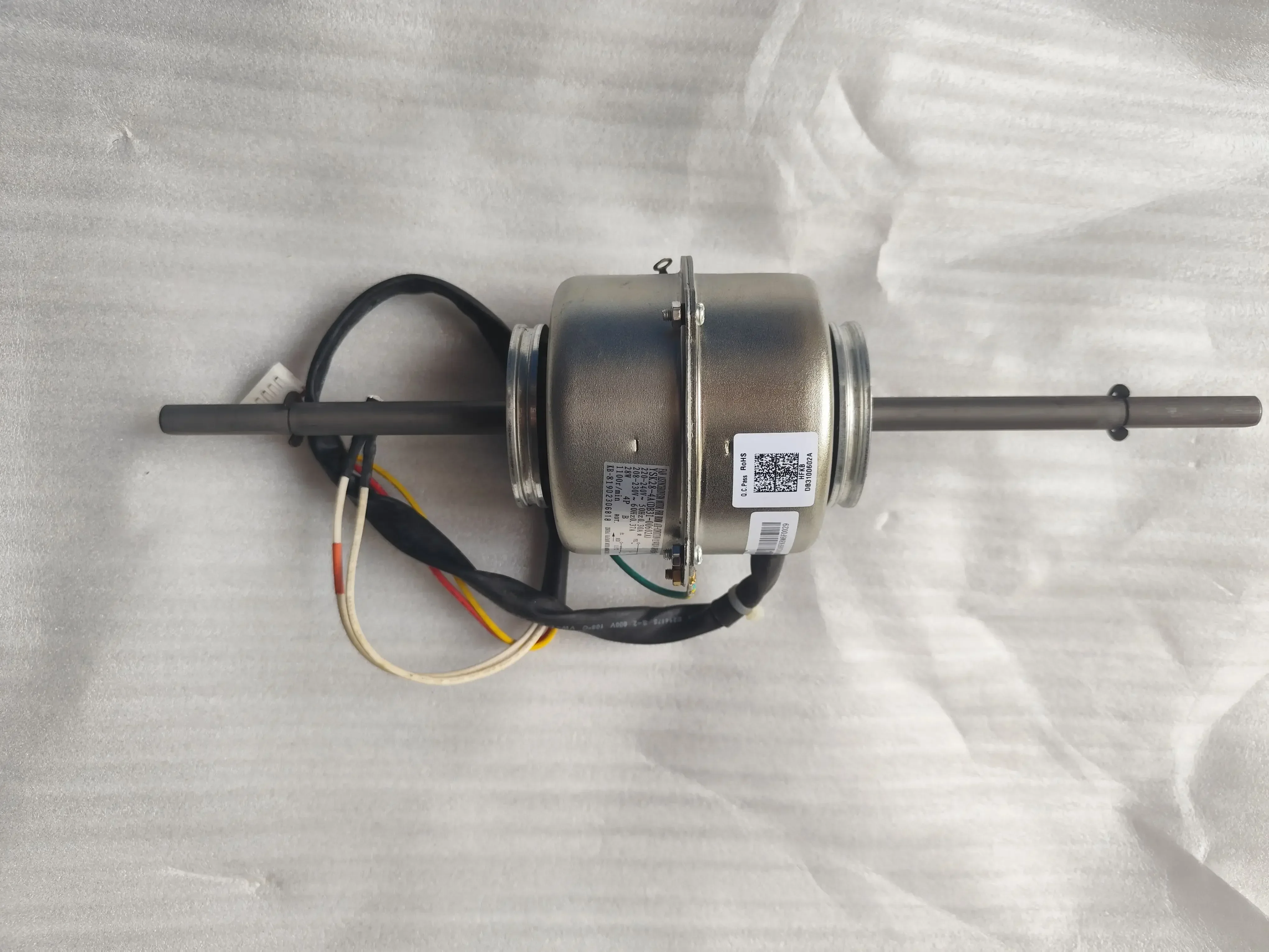 

Suitable for the central air conditioning fan motor of model DB31-00602A 00602B YSK28-4A