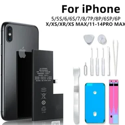 2025 for iPhone Battery 6 S 7 8plus  X Xr Xs Max 11 12 Pro 13 14plus Replacement Bateria for Iphone 7 Batteries