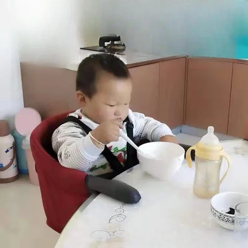 휴대용 어린이 식탁 의자, 외출할 때 휴대하기 쉬운 아기 식탁 의자