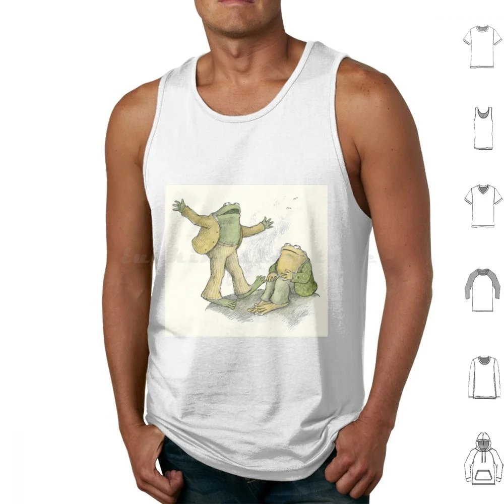 Frog And Toad Tank Tops Vest Sleeveless Frog And Toad Book