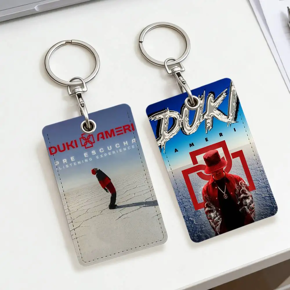 مغني الراب DUKI AMERI 2024 الأكثر مبيعًا غطاء بطاقة هوية حافلة الطالب باب الوصول إلى المدرسة بطاقة الائتمان الواقية