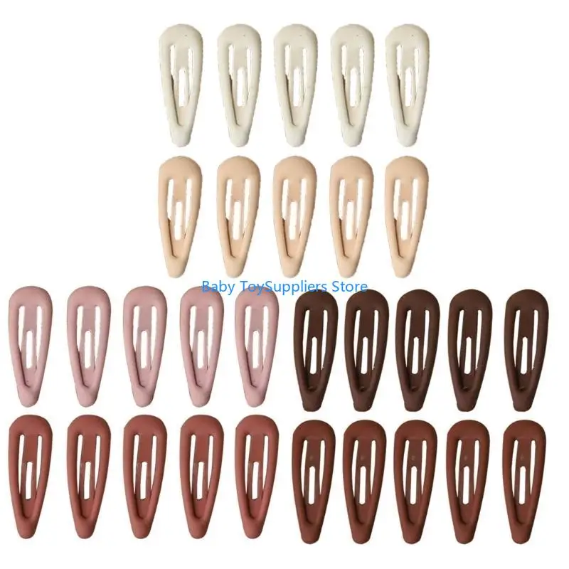 

R1WF 30PCS Hair Clip for Girls Matte Hairpins Hairstyle Accessories Kids Sweet Hair Barrettes Toddler Hair Decors