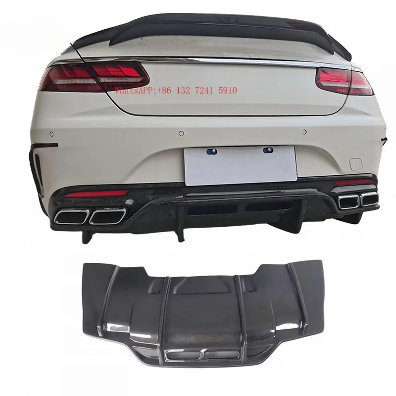 Suitable  Modified Carbon Fiber Rear Lip Rear Spoiler