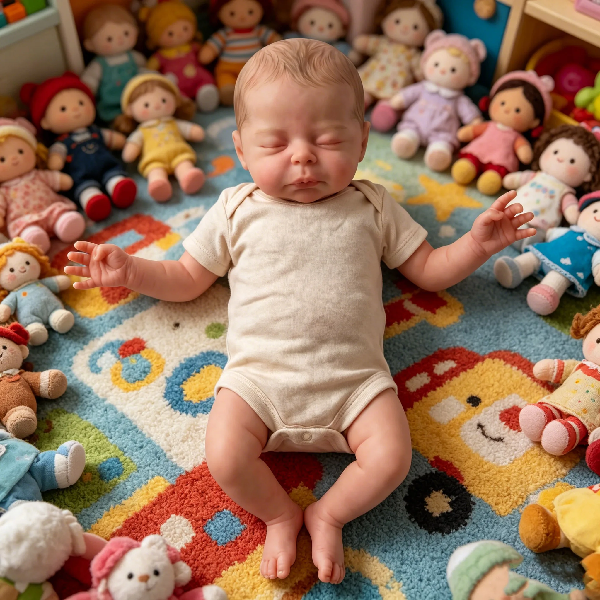Lebensechte Reborn-Puppe Chris – Baby Products Hair Bewertung und Preis
