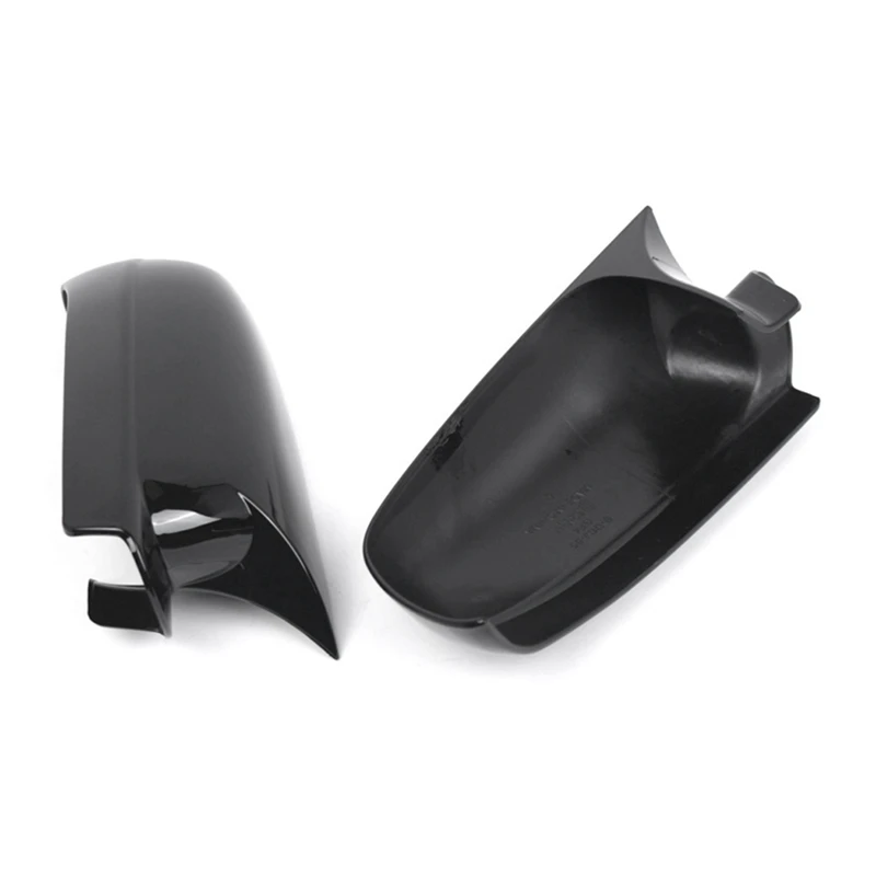 1Pair Side Mirror Cover Ox Horn Shell 3B0857537B 3B0857538B For VW Golf 4 Bora MK4 Passat B5 2001-2005 Mirror Trim Cap-Boom