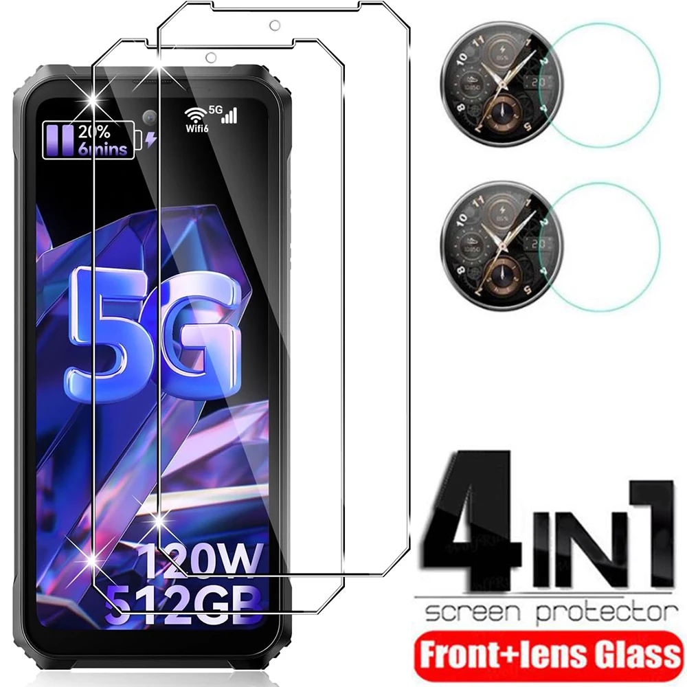 Dla Blackview BV9300 Pro Ochrona ekranu Szkło hartowane Ochrona obiektywu Folia szklana dla Blackview BV9300Pro