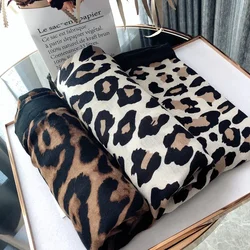 Luxury Brand Winter Scarf,leopard Scarf Women,Soft Pashminas,shawls and Scarves Muslim Hijab,animal Print Leopardo,cape