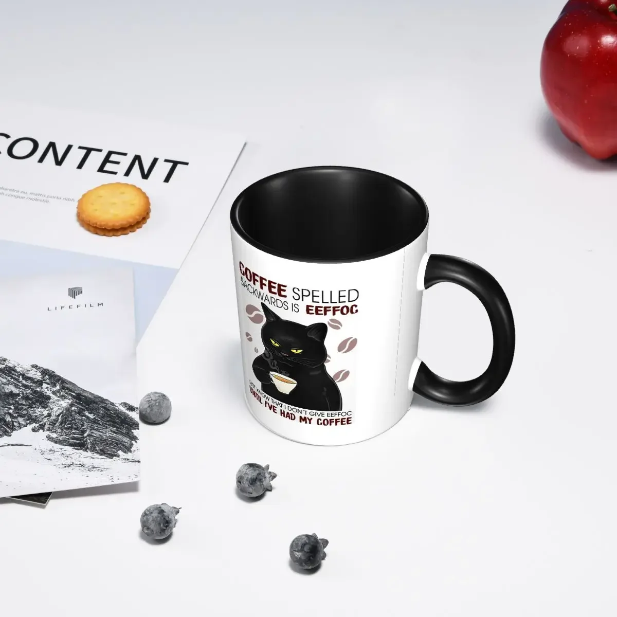 Cat Befor Coffee I Hate Everyone After Coffee I Feel Good Mug Ceramic Coffee Cups Tea Mugs Milk Cup Drinkware Gift for Friends