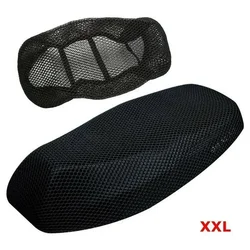 Akcesoria motocyklowe motocykl poszewka na siedzisko 3D Mesh Protectorl poduszka na zagłówek siatka netto antypoślizgowa podkładka siatkowa pokrowiec