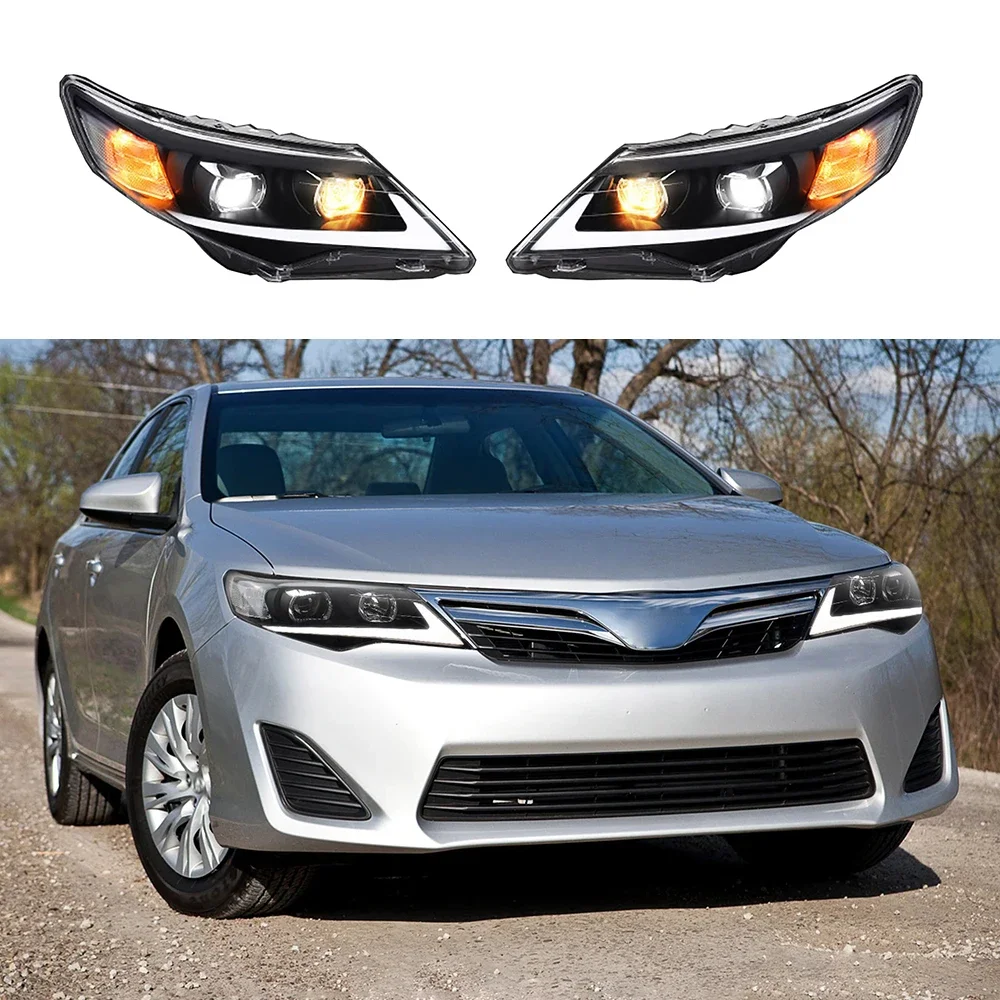 

Dual Beam Projector Headlights Assembly For Toyota Camry 2012-2014 Car Head Light Lamp Lighting System