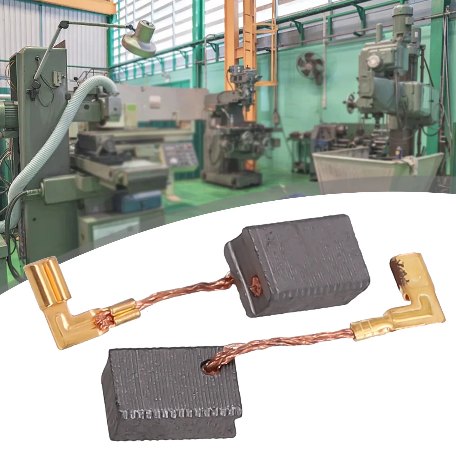 2 قطعة فرش كربون ل GA4530R CB459 GA4534 GA5030 زاوية طاحونة أدوات كهربائية اكسسوارات استبدال أجزاء