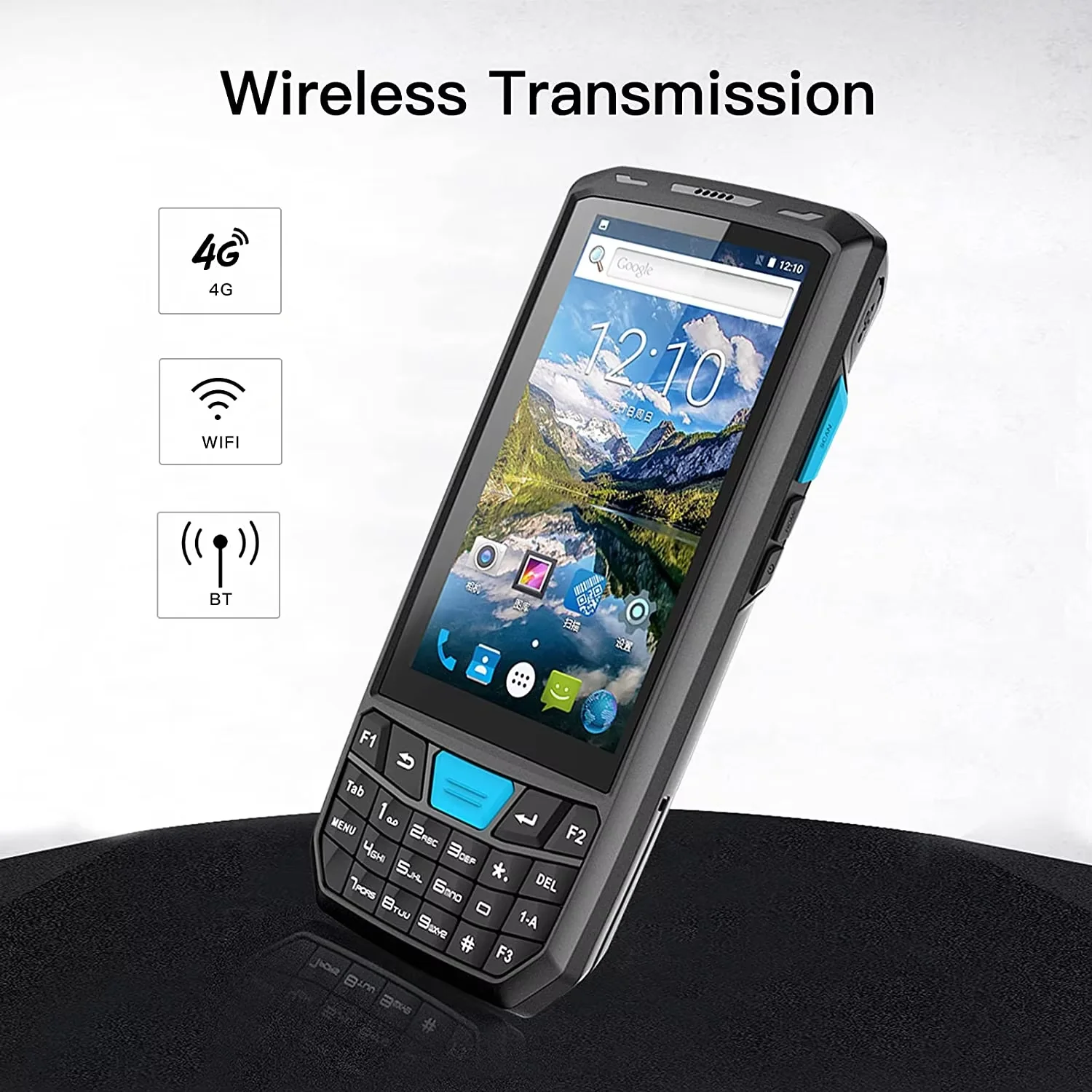 

Rugged Portable Handheld PDA Android 13 1D 2D Barcode Scanner 4G Lte WiFi GPS Bluetooth Data Collector Terminal T80U
