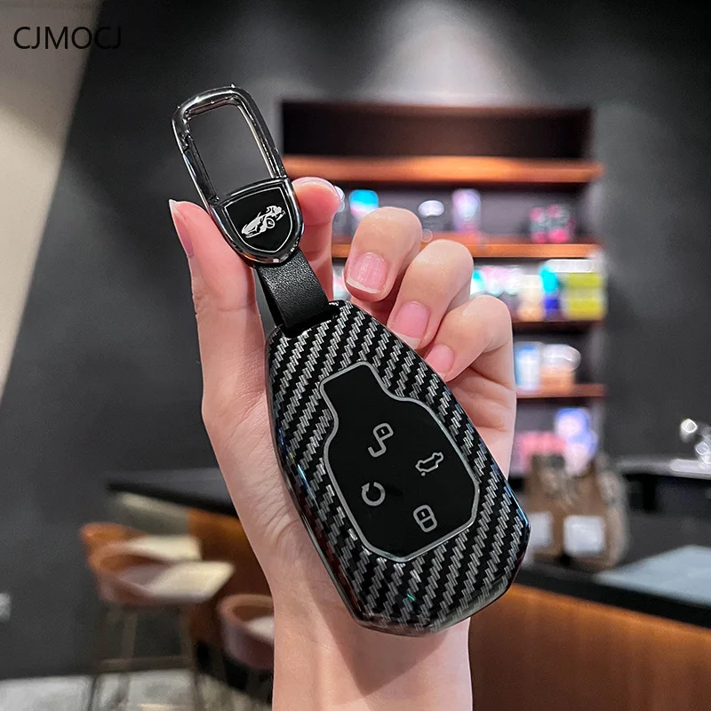 

ABS Key Cover Case for GAC GS4 Plus/GS8/Emkoo/GS3/Emkoo Speed/ES9/M6/M8/E8/E9/GS5 - Protective Key Fob Shell Keybag Keychain