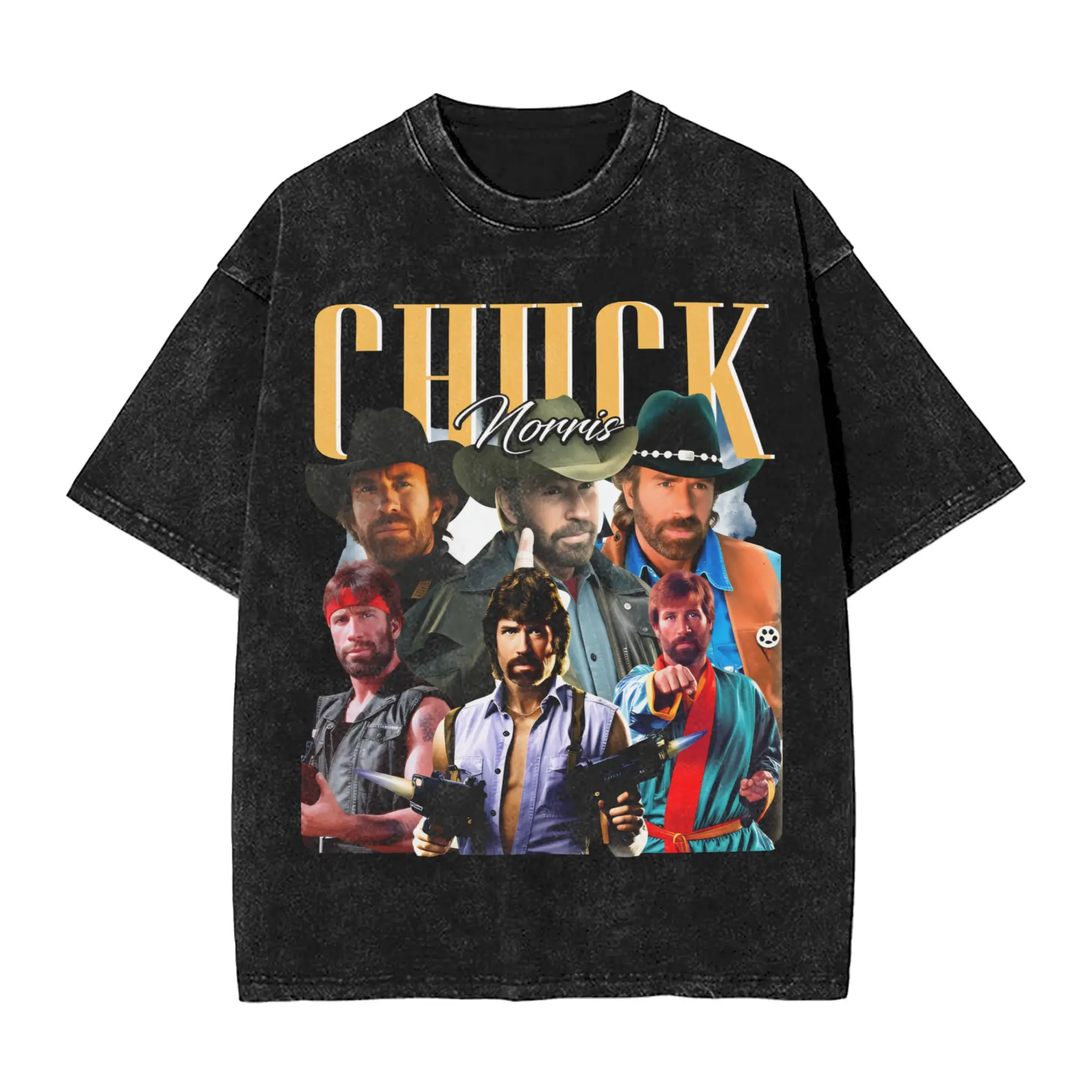 Chucks Norris T Shirt  Trending T-Shirts Short Sleeve Y2K Classic Tops Summer Cotton O Neck Plus Size Tees