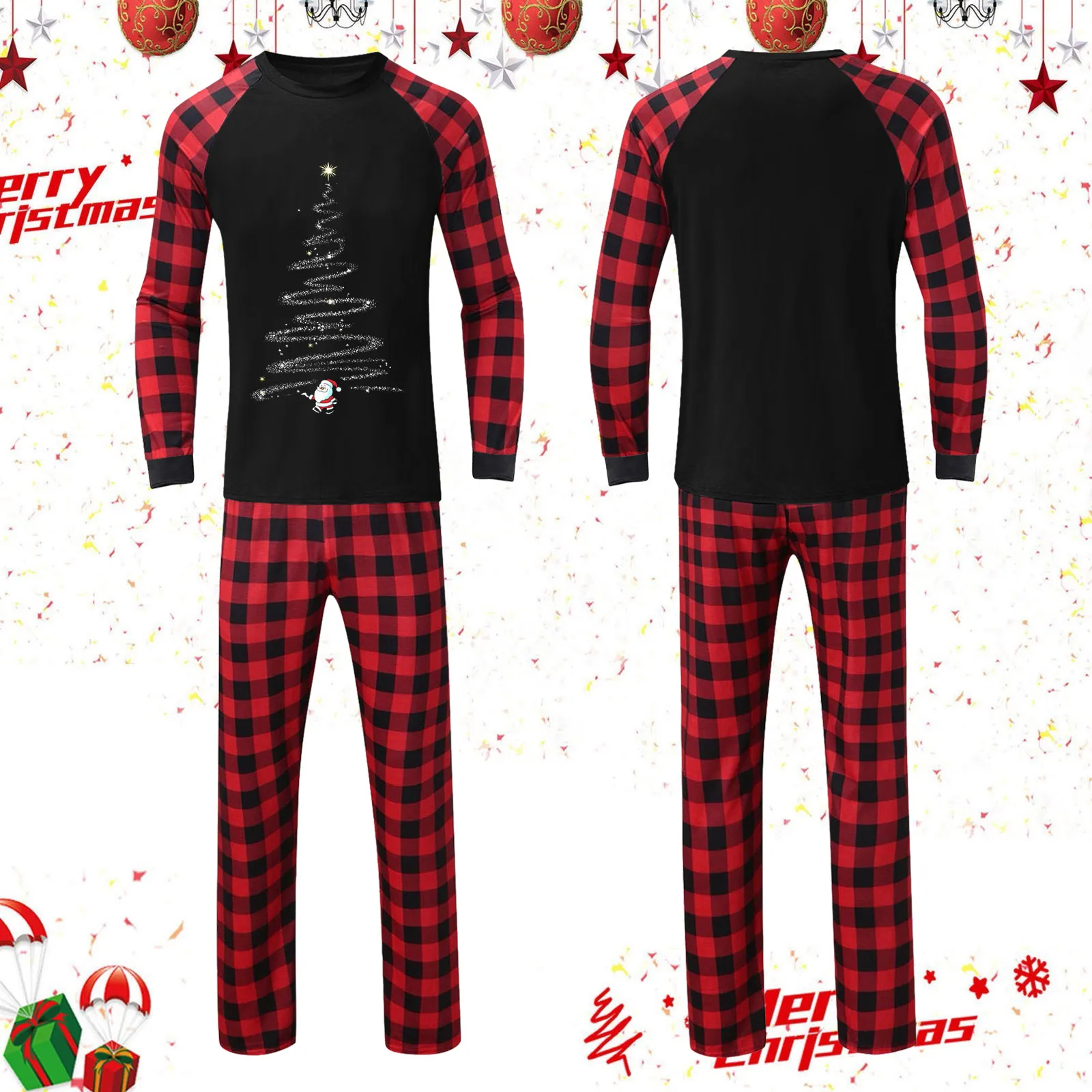 

Christmas Pyjamas Family Set Pyjamas Christmas Partner Women Men Children Christmas Pyjamas Family Matching Pajamas Set Cotton