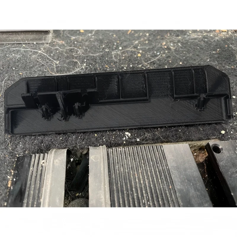 2Pcs Front Seat Mounting Rail Cover For Mercedes Benz Vito V Class Trim Accessories Car Auto Interior Floor Runner
