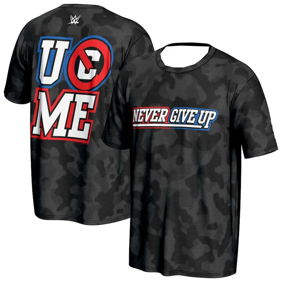 

2025 New Spot Men's Wrestling Boxing Training Clothes T-shirt Soft and Lightweight Men's and Women's Crew Neck Wrestling Star