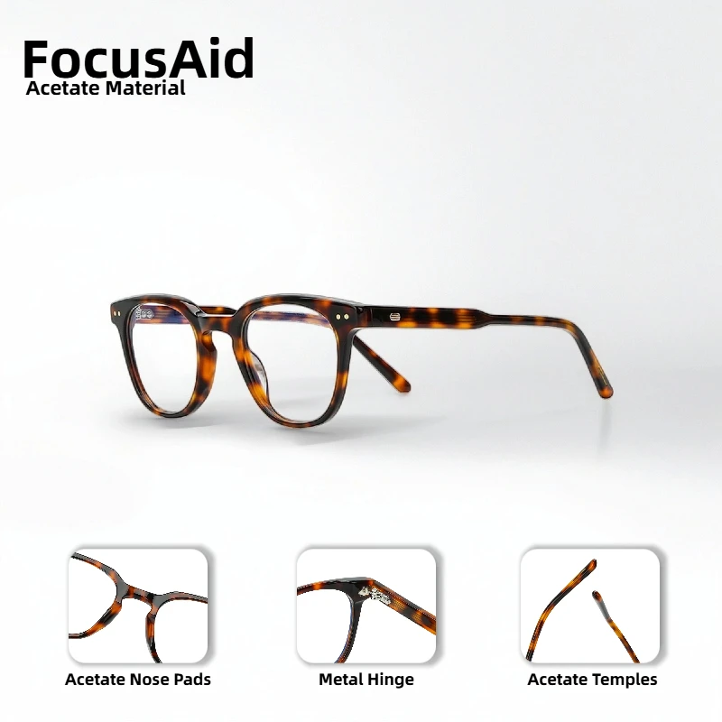 

Vintage Round Glasses Women Clear Lens Thick Round Rim Decorative Glasses Acetate Eyeglasses For Men Glasses In Trend Unisex