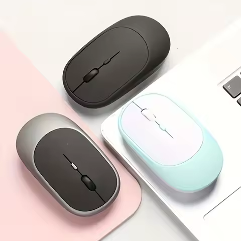 Bluetooth-compatible Wireless Mouse Rechargeable Mouse Gamer Dual Modes 2.4G USB Mice For Laptop iPad Tablet PC Macbook Mause
