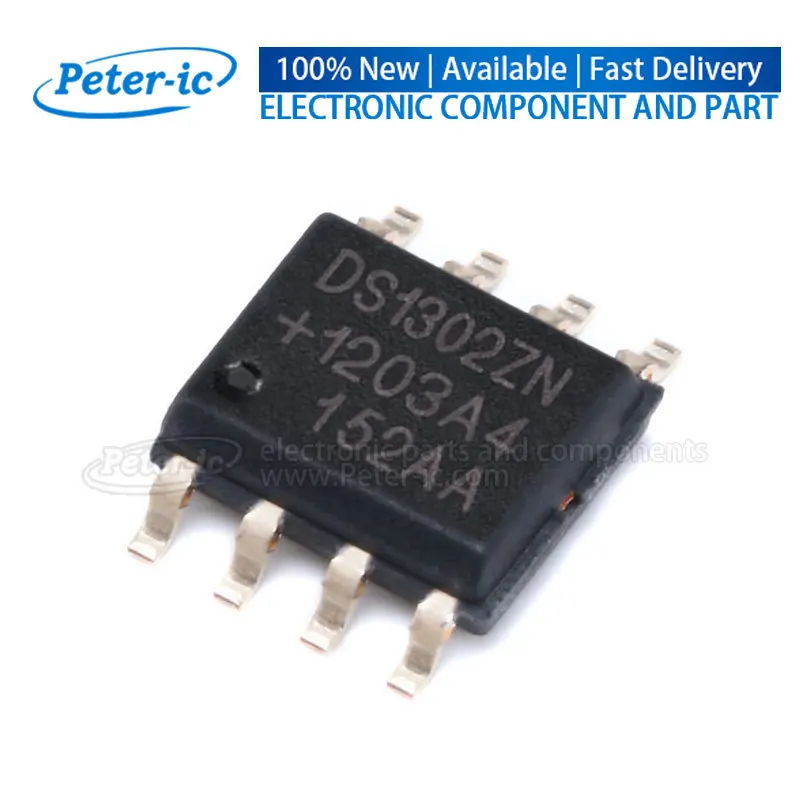 (1pcs)DS1302ZN+T&R DS1302ZN SOIC-8 SPI SOP 8 2V~5.5V SPI Interface Real Time Clocks