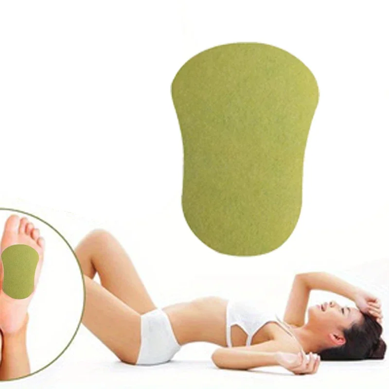 Foot Medical Plaster Detoxify Toxin Help Sleeping 30pcs Wormwood Foot Detox Foot Sticker Patch Herbal Hot Compress Relaxing