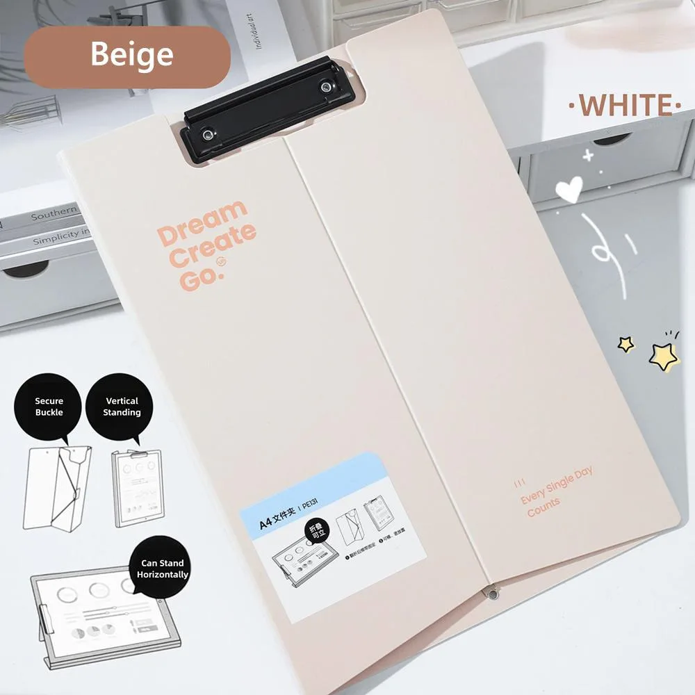 

High Quality Dual Use A4 File Folder Vertical/Horizontal Use Clipboard Student Writing Pad School Office