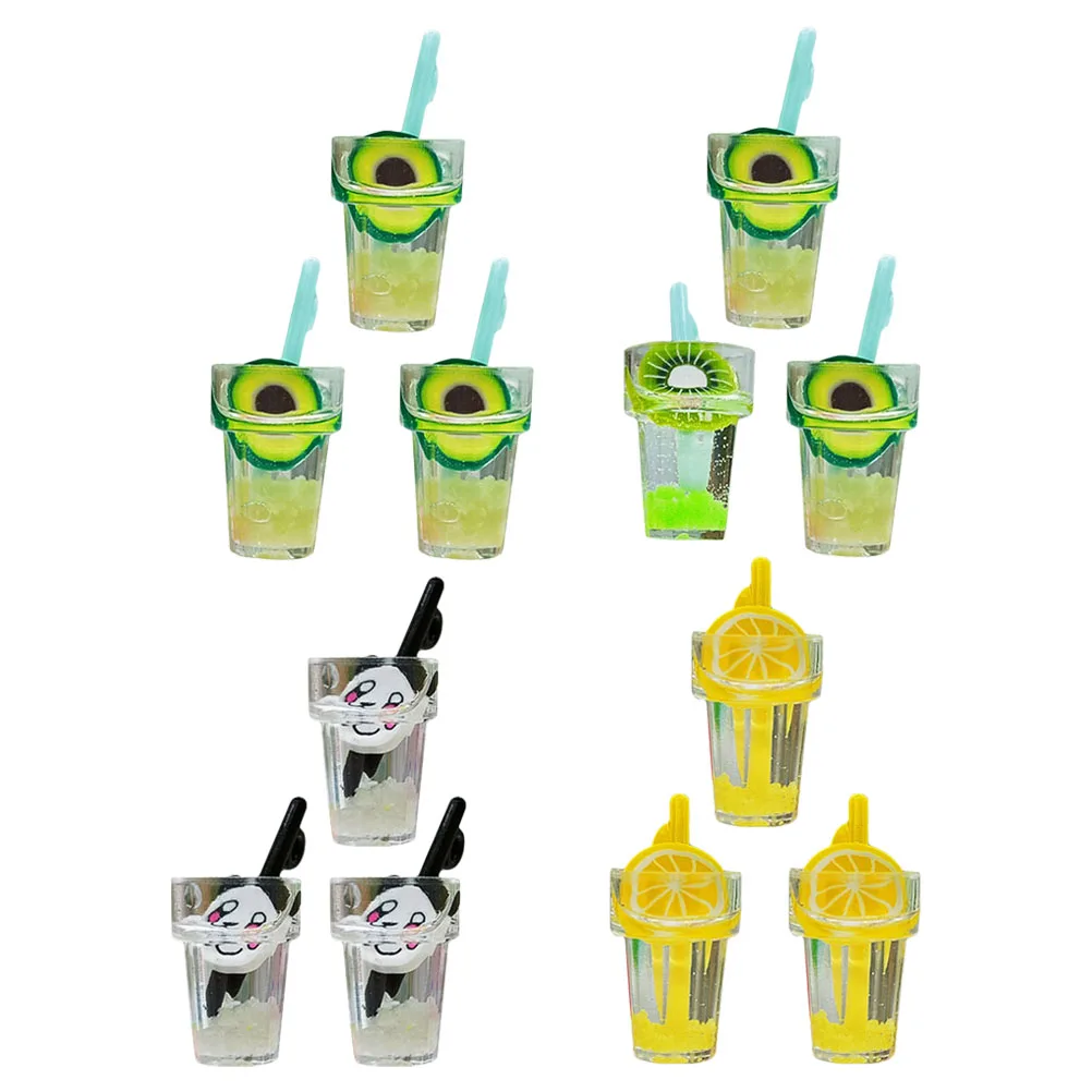 

15pcs Miniature House Miniature Decor Kitchen Accessory Fake Kids Pretend Food Play Set Food Ornament Kids Pretend Play Set