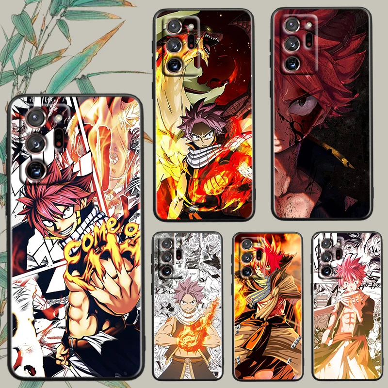 Anime F-Fairy T-Tail Juvenile For Samsung Note 20 10 Ultra Plus A31 A14 A12 A70 A34 A25 A04 A05 A15 A24 5G Black Soft