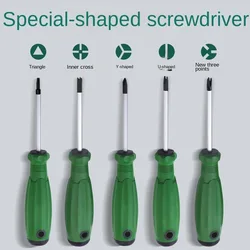 1pcs Special-shaped Screwdriver Special Screwdrivers With Magnetic Hand tools U Y Inner Cross Triangle Points Screwdrivers