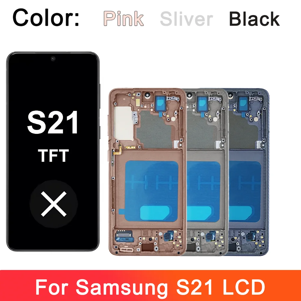 For Samsung Galaxy 6.2'' TFT S21 5G G991 G991B G991W G991U LCD Display Touch Screen Digitizer Assembly Replacement