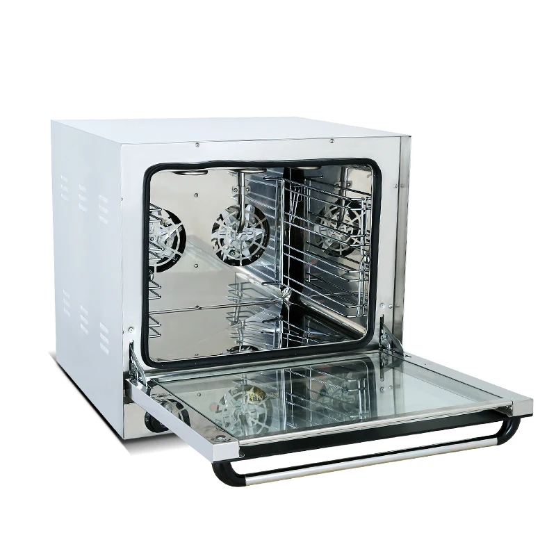 Commercial Stainless Steel Convection Baking Oven For Bread Pizza Laboratory Food Testing