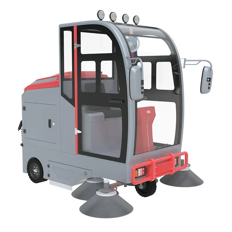 

Heavy Dust Vacuum Road Sweeper Electric Battery Ride On Sweeper Floor Cleaner