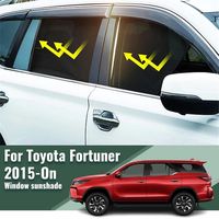 For Toyota Fortuner 2015-2023 Magnetic Car Sunshade Shield Front Windshield Curtain Window Uv Protection Sun Shade Visor Blinds