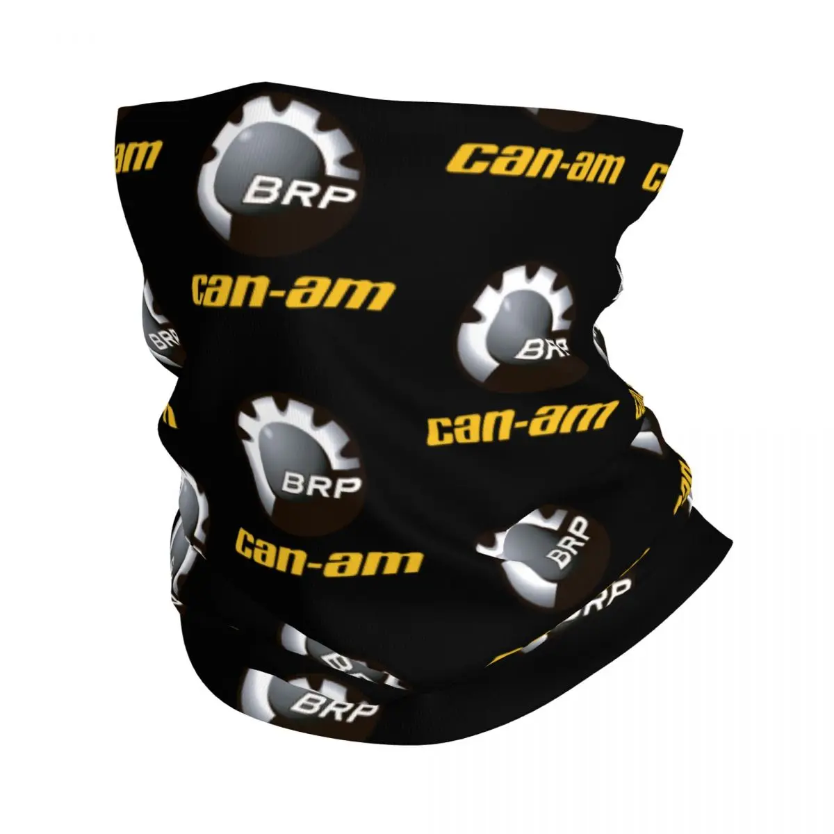 Custom BRP ATV Can Am Logo Neck Gaiter Men Women UV Protection Winter Bandana Scarf for Ski 