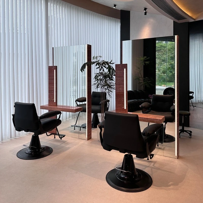 Barber shop chair Hair salon special perm and dyeing chair Hair salon chair rotating lift hair cutting chair
