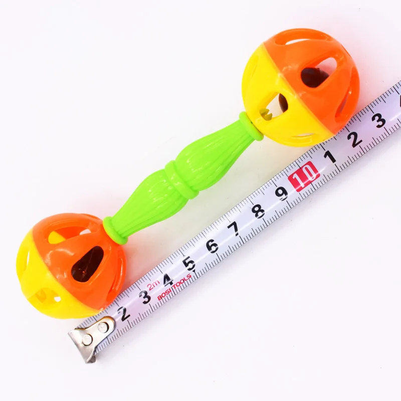 3/2/1 PCS Parrot Toy Creative Rattle Bite Resistant Bird Bite Toy Double-head Bell Ball Toy Parrot Training Toy Bird Toys