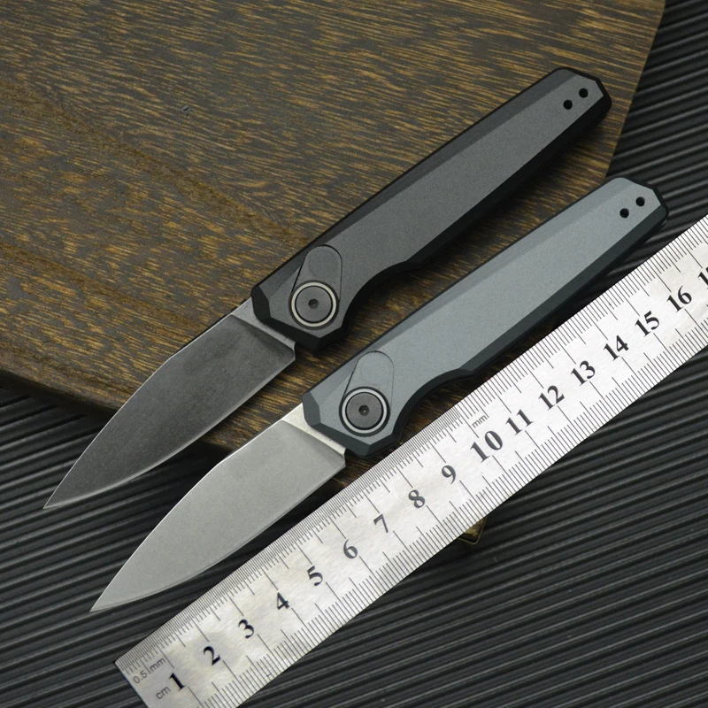 

#7551 High Hardness Sharp Folding Knife CPM154 Blade Aluminum Handle Portable self-defense Fruit Camping EDC Tools