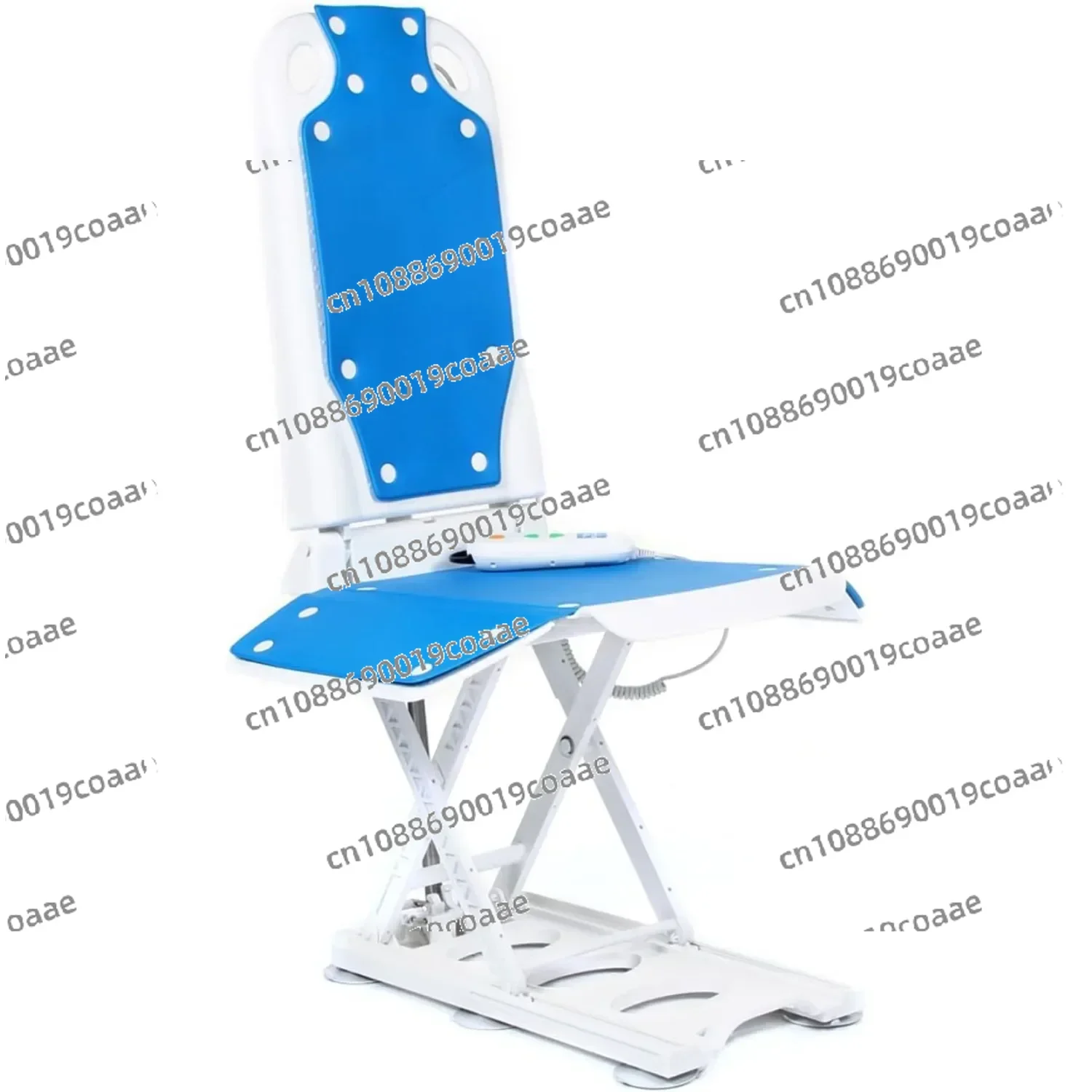 

Electric Chair Lift, Get Up from Floor, Floor Lift, Can be Raised to 20” Help You Stand Up Again, Item Weight 30 LBS,Blue