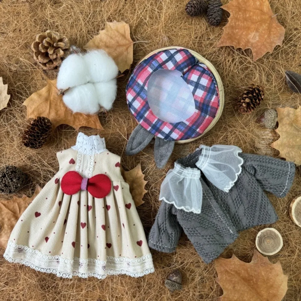 Casual Wears Doll Elegant Dresses Humanoid Doll Party Clothes 30cm Doll Clothes Dress Up Handmade Doll Princess Skirt DIY Toy