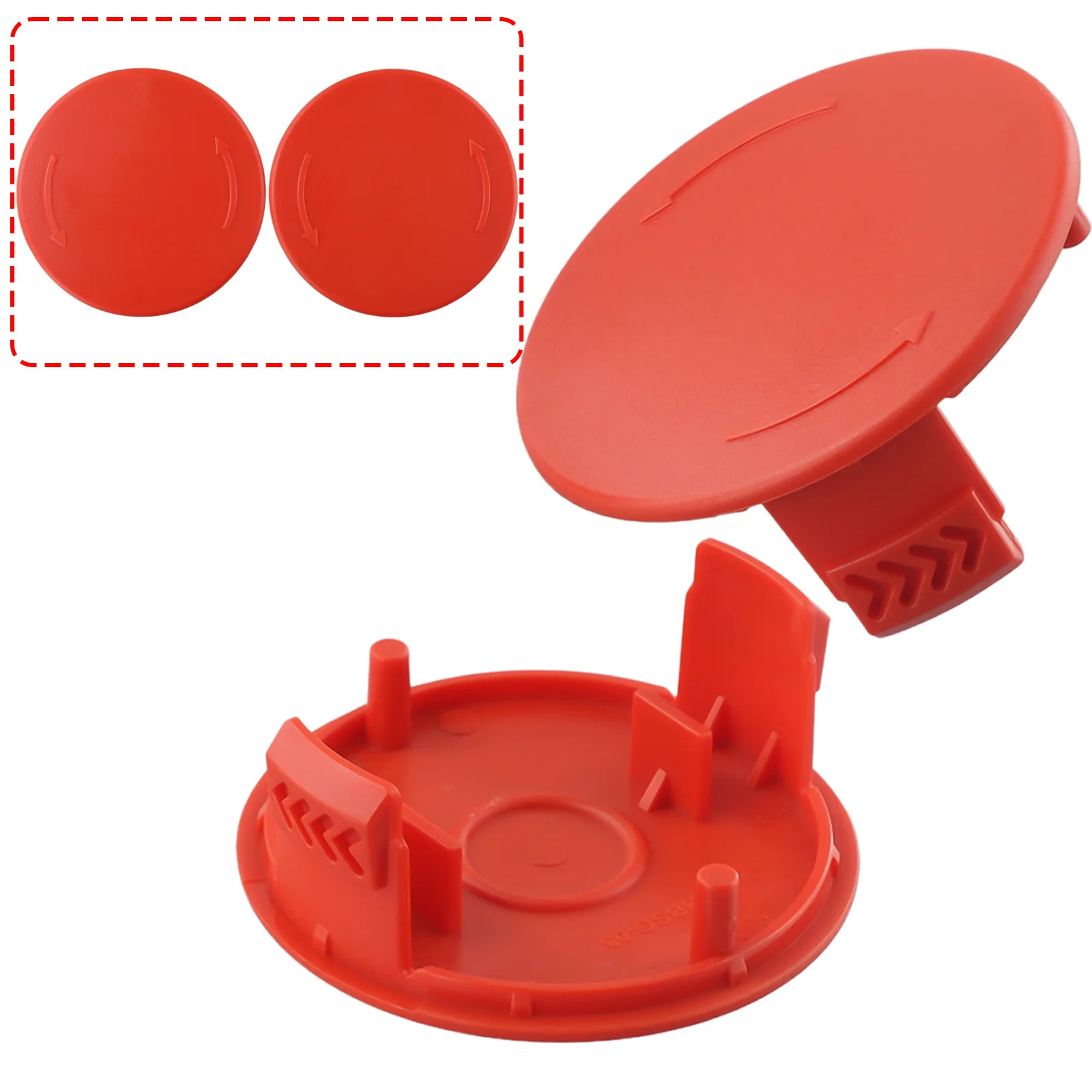 

2pc Trimmer Spool Cap Fits For BOSCH-AFS 23 37 Strimmer F016F04841 Spool Cover Replacement Garden Tools Accessories