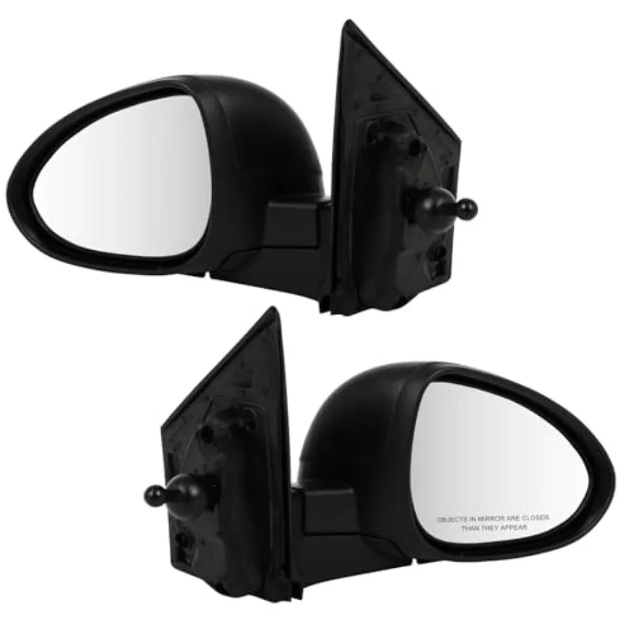 

Левые и правые боковые зеркала подходят для Chevy Sonic Black 2013-2014 гг. с ручным управлением без подогрева PTM GM1320534 GM1321534