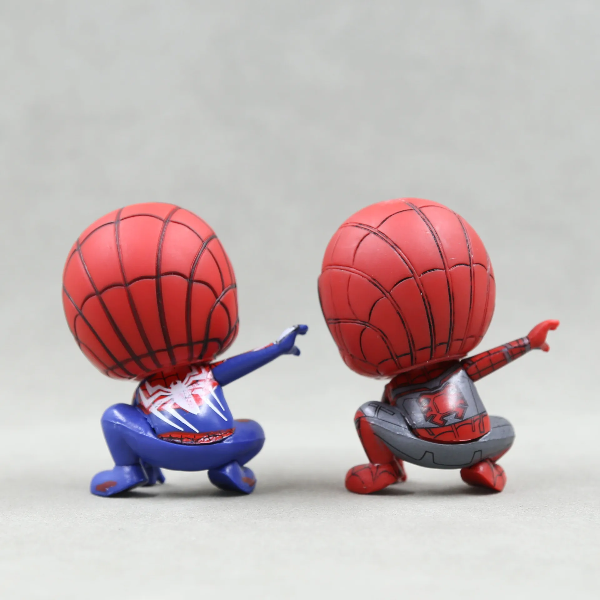 Marvel Avengers Spider Man Cute Action Figure Posture Anime Decoration Collection Figurine Toy Model Ornaments Boys Girls Gift