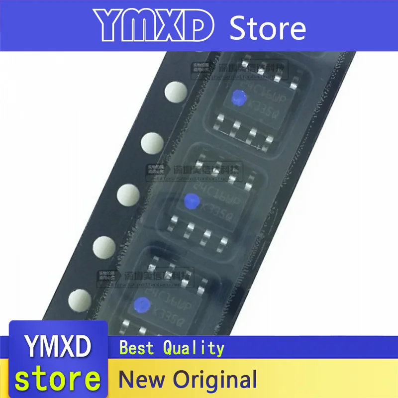 10pcs/lot New Original 24C16WP M24C16-WMN6TP M24C16 SOP-8 storage In Stock