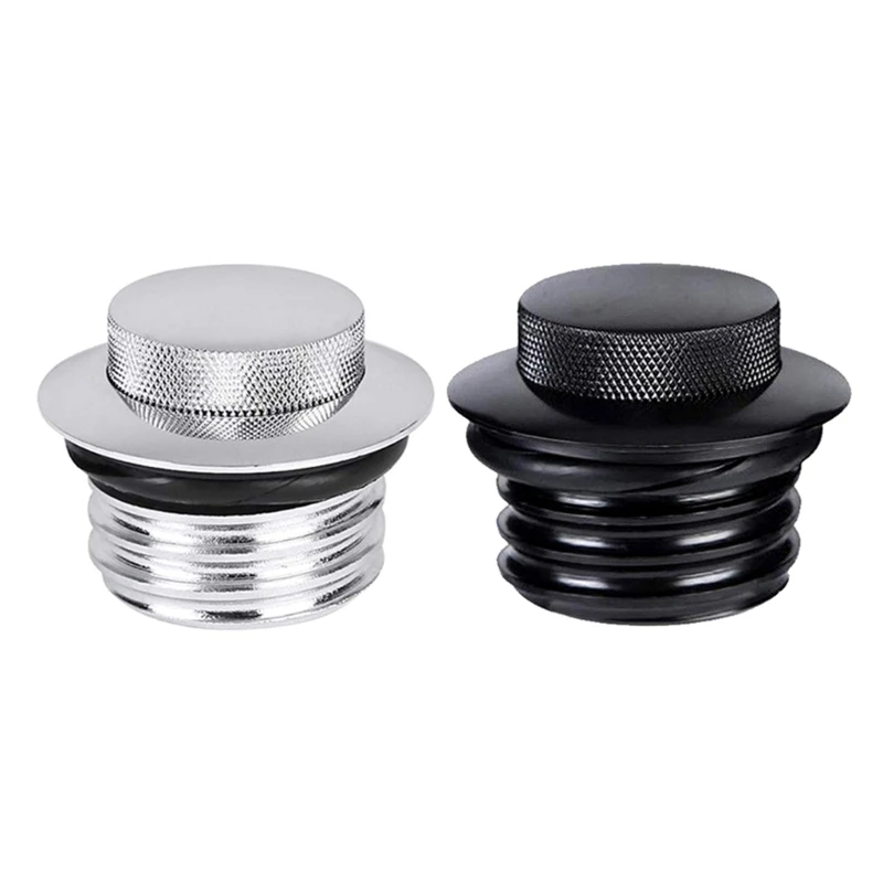 Upgrades Aluminum Fuel Caps with Push Type Mechanism Push To Open Gas Tanks Cover Suitable for XL883 & 1200 Motorbikes