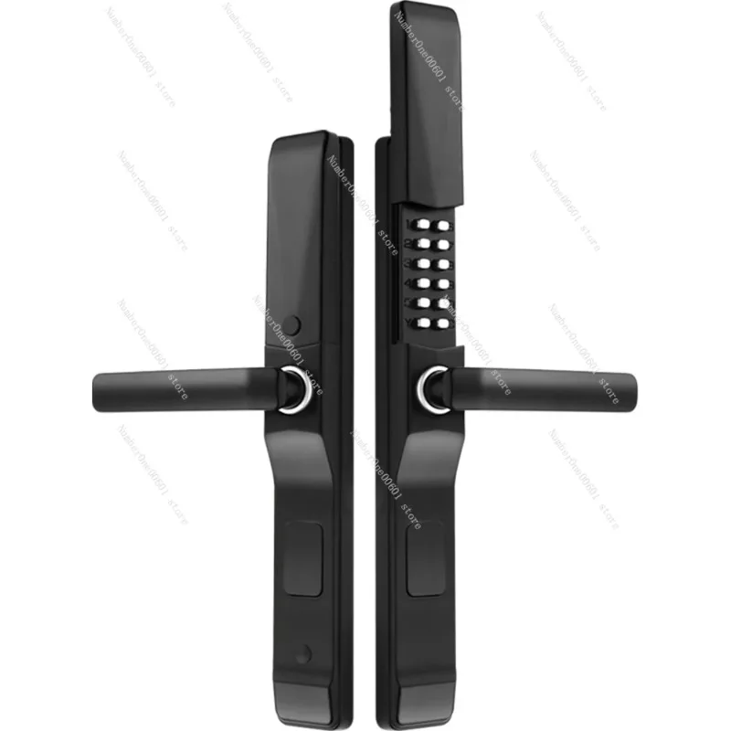 Outdoor Waterproof and Sunscreen Double-sided Password Lock Iron Sliding Cover Mechanical Password Lock Villa Universal Type