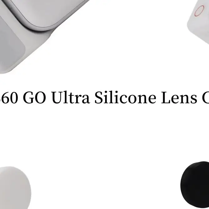 

Silicone Lens Cover Cap for Insta360 GO Ultra Lens Protect Cover for Insta 360 GO Ultra Scratch Resistant Dustproofs Accessories