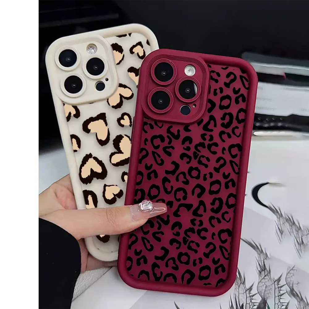 Leopard Cheetah Print Cover Phone Case For Oneplus 11 10R 8T NORD CE 2 3 4 LITE ACE 2 3 Google PIXEL 7 8 7A 8A 9 Case Funda Capa