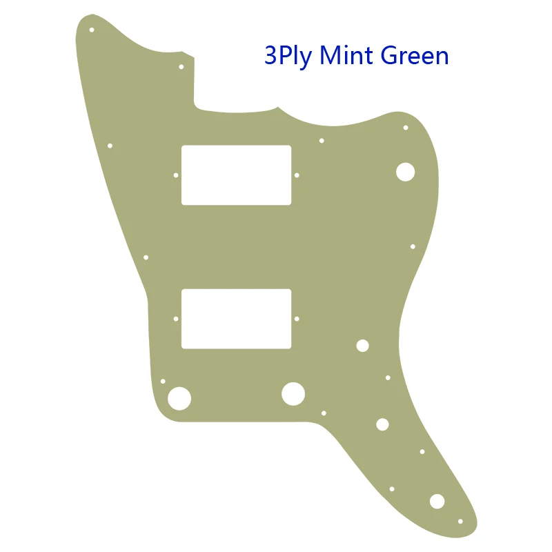 Xinyue Custom Guitar Parts - For US Fd Squier Contemporary Active Jazzmaster HH PAF ST Guitar Pickguards Multicolor Choice